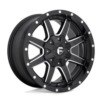   Alumínium felni 17x8.5 ET25 6x114.3/6x120 D538 Maverick Matte Black Milled Fuel