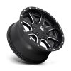   Alumínium felni 17x8.5 ET25 6x114.3/6x120 D538 Maverick Matte Black Milled Fuel