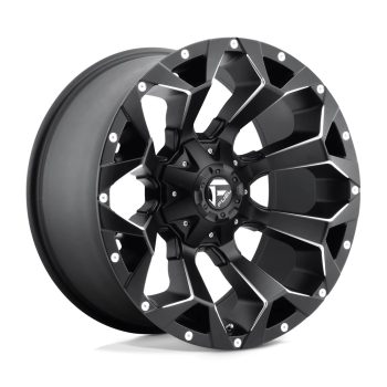   Alumínium felni 17x8.5 ET25 5x108/5x127 D546 Assault Matte Black Milled Fuel