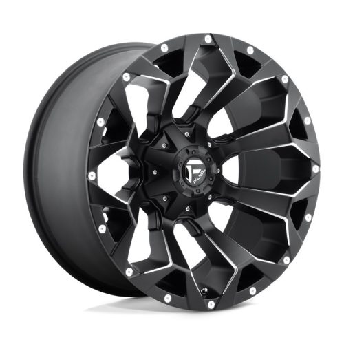 Alumínium felni 17x9 ET1 8x165.1 D546 Assault Matte Black Milled Fuel