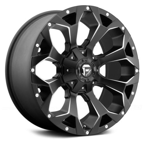 Alumínium felni 20x10 ET-22 6x139,7/6x135 D546 Assault Matte Black Milled Fuel