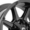   Alumínium felni 17x9 ET-12 5x127/5x114.3 D556 Coupler Matte Black/Double Dark Tint Fuel