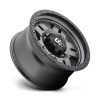   Alumínium felni 17x8.5 ET6 6x139,7 D558 Anza Matte GUN Metal Black Bead Ring Fuel
