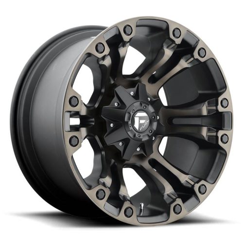 Alumínium felni 17x9 ET1 5x139.7/5x150 D569 Vapor Matte Black Double Dark Tint Fuel