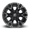   Alumínium felni 22x10 ET-19 6x139,7/6x135 D569 Vapor New Matte Black/Double Dark Tint Fuel