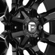 Alumínium felni 17x9 ET-12 5x127/5x114.3 D576 Assault Gloss Black Milled Fuel