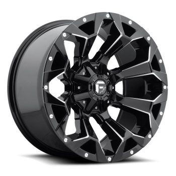   Alumínium felni 20x9 ET1 6x139,7/6x135 D576 Assault Gloss Black Milled Fuel