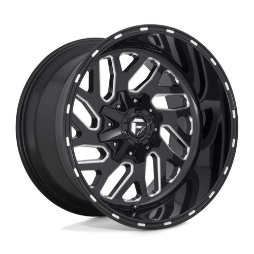 Alumínium felni 18x9 ET-12 8x165.1 D581 Triton Gloss Black Milled Fuel