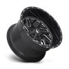   Alumínium felni 18x9 ET-12 8x165.1 D581 Triton Gloss Black Milled Fuel
