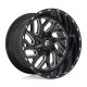 Alumínium felni 20x9 ET1 6x135/6x139.7 D581 Triton Gloss Black Milled Fuel