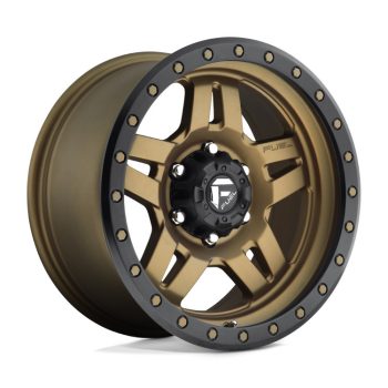   Alumínium felni 17x8.5 ET-6 5x127 D583 Anza Matte Bronze Black Bead Ring Fuel