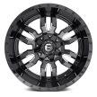 Alumínium felni 22x10 ET-18 6x135/6x139,7 D595 Sledge Gloss Black Milled Fuel