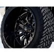 Alumínium felni 22x10 ET-18 6x135/6x139,7 D595 Sledge Gloss Black Milled Fuel
