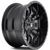   Alumínium felni 18x8 ET35 5x127/5x110 D596 Sledge Matte Black/Gloss Black Lip Fuel