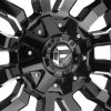   Alumínium felni 18x8 ET35 5x127/5x110 D596 Sledge Matte Black/Gloss Black Lip Fuel
