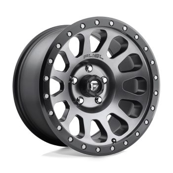   Alumínium felni 17x8.5 ET7 6x139,7 D601 Vector Matte GUN Metal Black Bead Ring Fuel