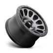 Alumínium felni 17x8.5 ET7 6x139,7 D601 Vector Matte GUN Metal Black Bead Ring Fuel