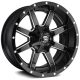 Alumínium felni 22x10 ET-24 6x135/6x139,7 D610 Maverick Gloss Black Milled Fuel