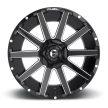 Alumínium felni 20x10 ET-18 5x139.7/5x150 D615 Contra Gloss Black Milled Fuel