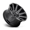   Alumínium felni 20x9 ET2 6x135/6x139,7 D615 Contra Gloss Black Milled Fuel