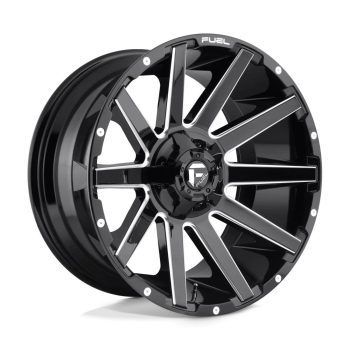   Alumínium felni 22x10 ET-19 6x135/6x139,7 D615 Contra Gloss Black Milled Fuel