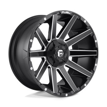   Alumínium felni 18x9 ET1 6x135/6x139,7 D616 Contra Matte Black Milled Fuel