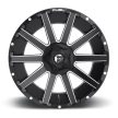 Alumínium felni 20x9 ET2 6x139,7/6x135 D616 Contra Matte Black Milled Fuel