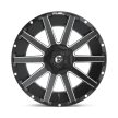 Alumínium felni 22x10 ET-18 8x180 D616 Contra Matte Black Milled Fuel
