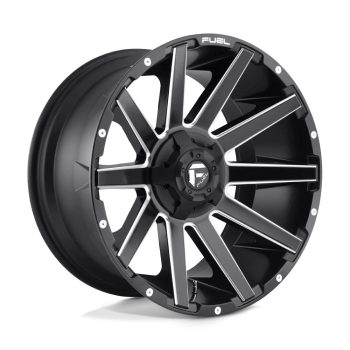  Alumínium felni 22x10 ET-19 6x135/6x139,7 D616 Contra Matte Black Milled Fuel