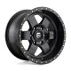 Alumínium felni 17x9 ET-12 5x127 D618 Podium Matte Black Fuel