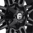 Alumínium felni 20x9 ET-12 6x135/6x139,7 D625 Hostage Gloss Black Fuel
