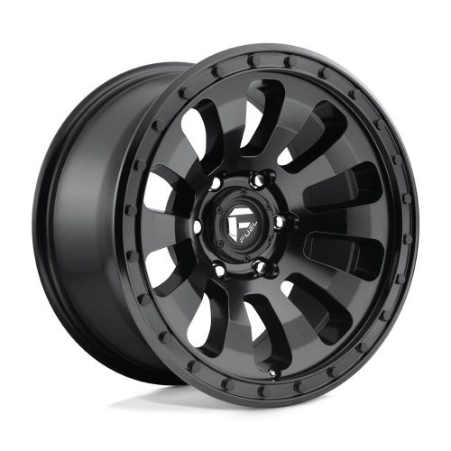 Alumínium felni 17x9 ET-12 5x127 D630 Tactic Matte Black Fuel