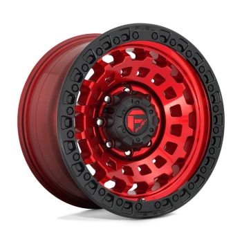   Alumínium felni 17x9 ET-12 5x127 D632 Zephyr Candy RED Black Bead Ring Fuel