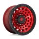 Alumínium felni 17x9 ET-12 5x127 D632 Zephyr Candy RED Black Bead Ring Fuel