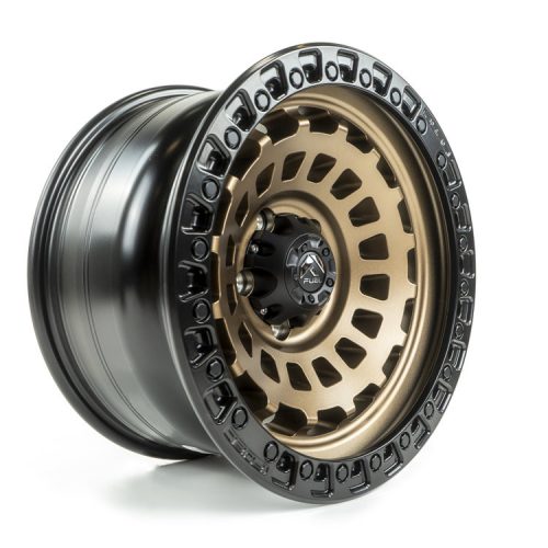 Alumínium felni 17x8.5 ET25 5x108 D634 Zephyr Matte Bronze Black Bead Ring Fuel