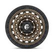 Alumínium felni 18x9 ET-12 8x165.1 D634 Zephyr Matte Bronze Black Bead Ring Fuel