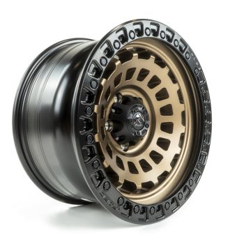   Alumínium felni 20x9 ET1 5x127 D634 Zephyr Matte Bronze/Black Bead Ring Fuel