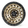  Alumínium felni 20x9 ET1 5x127 D634 Zephyr Matte Bronze/Black Bead Ring Fuel