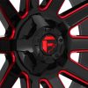   Alumínium felni 18x9 ET-12 6x135/6x139,7 D643 Contra Gloss Black RED Tinted Clear Fuel