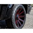 Alumínium felni 22x10 ET-19 6x139,7/6x135 D643 Contra Gloss Black/Candy Red Fuel