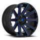 Alumínium felni 20x9 ET2 6x135/6x139,7 D644 Contra Gloss Black/Blue Tinted Clear Fuel