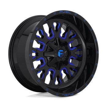   Alumínium felni 18x9 ET20 6x135/6x139,7 D645 Stroke Gloss Black Blue Tinted Clear Fuel
