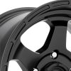 Alumínium felni 17x9 ET1 6x139,7 D664 Shok Matte Black Fuel
