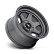 Alumínium felni 17x9 ET-12 5x127 D665 Shok Matte GUN Metal Fuel