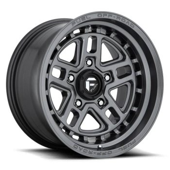   Alumínium felni 17x9 ET-12 5x127 D668 Nitro Matte GUN Metal Fuel