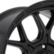 Alumínium felni 20x9 ET20 6x139,7 D670 Tech Matte Black Fuel