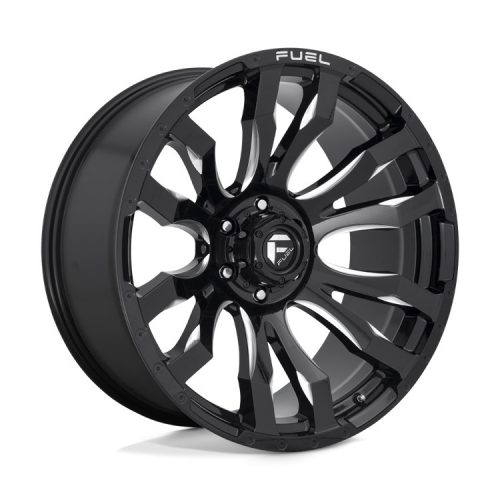 Alumínium felni 18x9 ET20 6x139.7 D673 Blitz Gloss Black Milled Fuel