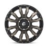  Alumínium felni 20x10 ET-18 8x165.1 D674 Blitz Matte Black Double Dark Tint Fuel