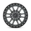 Alumínium felni 17x9 ET1 6x135 D680 Rebel Matte GUN Metal Black Bead Ring Fuel