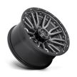 Alumínium felni 20x10 ET-18 8x180 D680 Rebel Matte GUN Metal Black Bead Ring Fuel